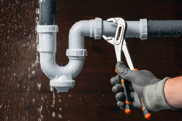 Professional Burst Pipe Repair technician working in Summerfield, OH